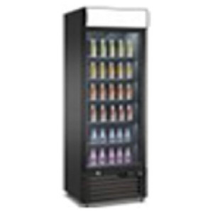 Upright Single Slim Glass Door Chiller